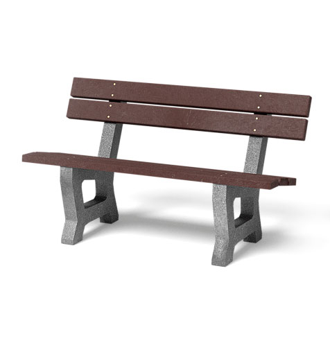 Bank mit Lehne Sara  1,5m / 41cm