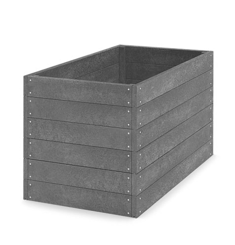 Vyvýšený záhon - pěstební kompostér 150x81x79, S