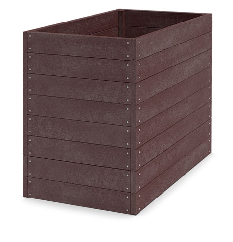 Vyvýšený záhon - pěstební kompostér 150x81x106cm, H